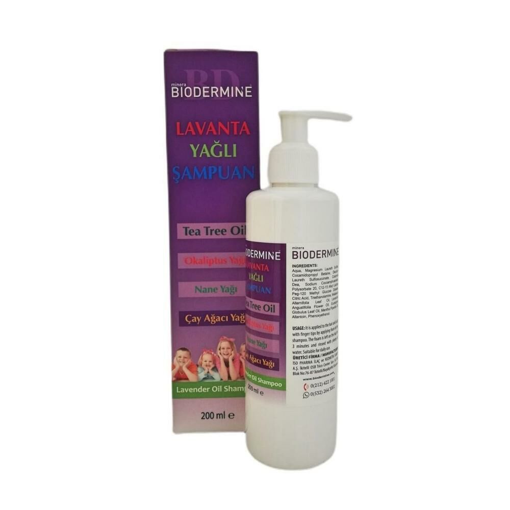 Biodermine Lavanta Yağlı Şampuan 250 ml