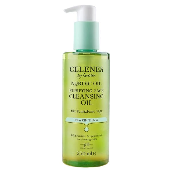 Celenes Nordic Oil Arındırıcı Yüz Temizleme Yağı Tüm Cilt Tipleri 250 ml