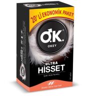 PREZERVATIF OKEY ULTRA HISSET EKO 20LI