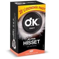 PREZERVATIF OKEY ULTRA HISSET EKO 20LI