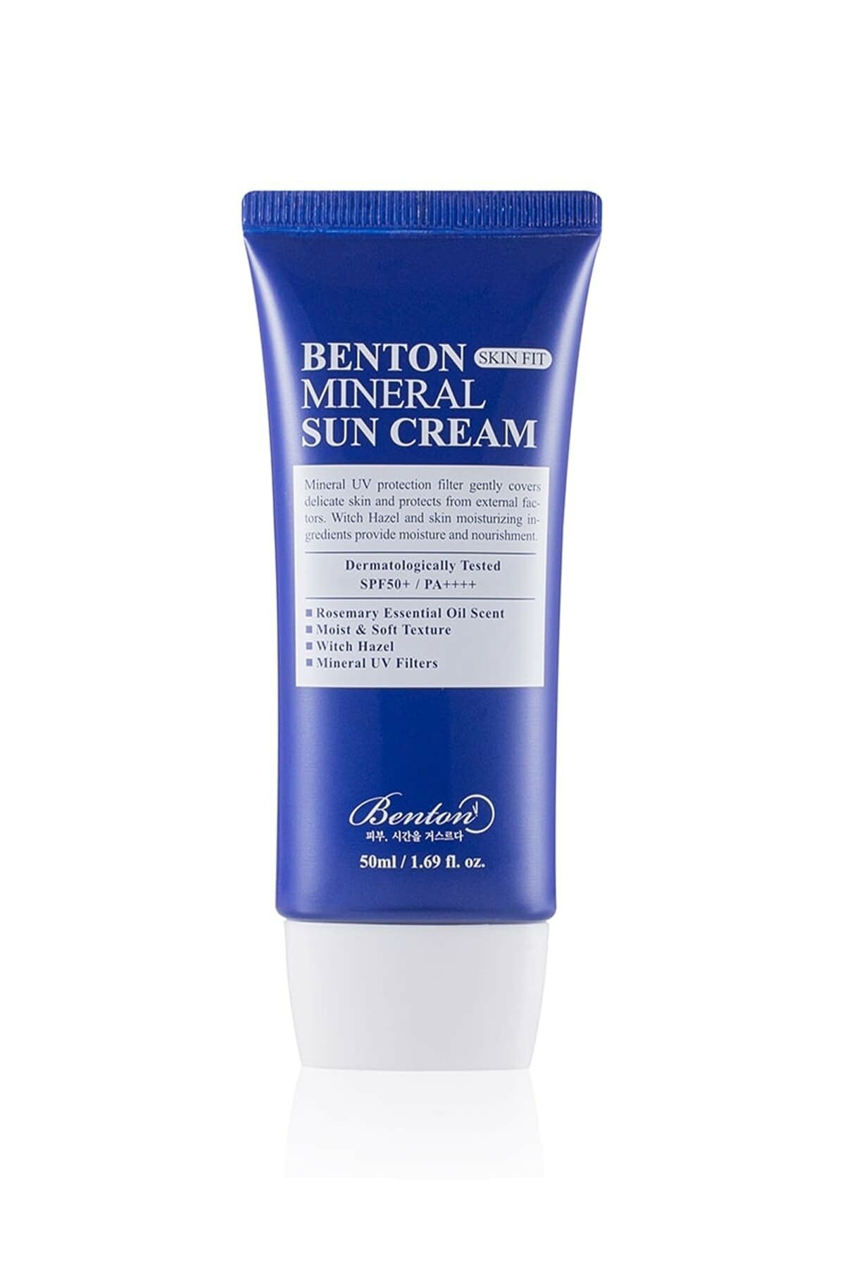 Benton Skin Fit Mineral Sun Cream Aydınlatıcı Fiziksel Güneş Kremi SPF50+ PA++++ 50 ml