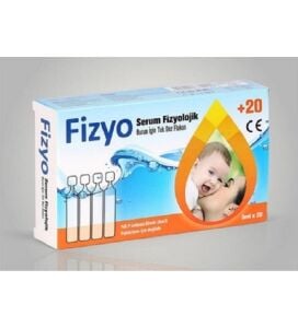Fizyo Serum Fizyolojik 5 ml 20 Flakon