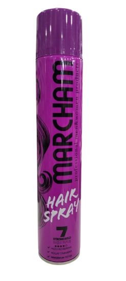 Marcham Strong Hold Saç Spreyi Mor 400 ml
