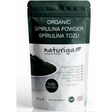 Naturiga Organik Spirulina Tozu 100 gr