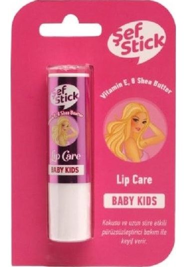Şef Stick Lip Care Çocuk - Kurabiye