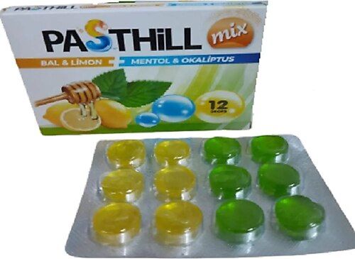 Pasthill Mix Bal Limon Mentol Okaliptus 12 Pastil