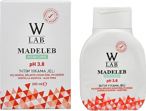 W-Lab Madeleb İntim Yıkama Jeli 250 ml