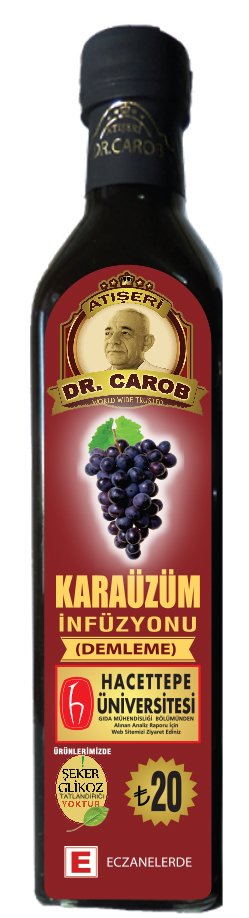 Kara Uzum Surubu 670 Gr Dr Carob
