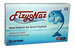 Fizyonaz Serum Fizyolojik 5 ml 10 Flakon