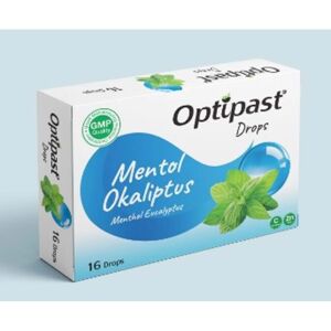 Optipast Drops Mentol ve Okaliptus Aromalı 16 Pastil