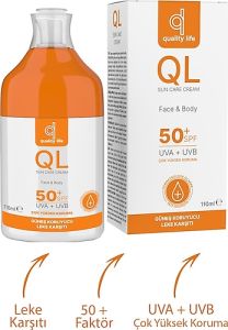 Quality Life Güneş Kremi SPF50+ 50 ml