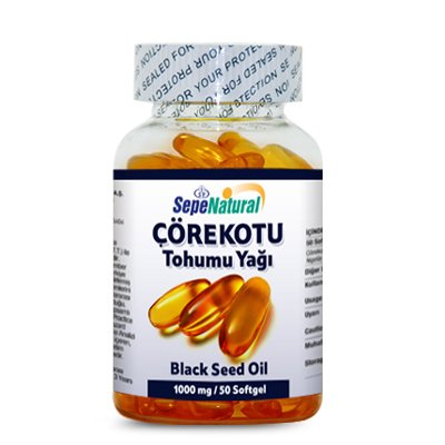 Çörekotu Yağı 50 Softgel x 1000mg