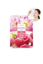 Deoproce Ahududu Lotus Çiçek Özü İçeren Cilde Canlı ve Parlak Görünüm Veren Yüz Maskesi 20 gr
