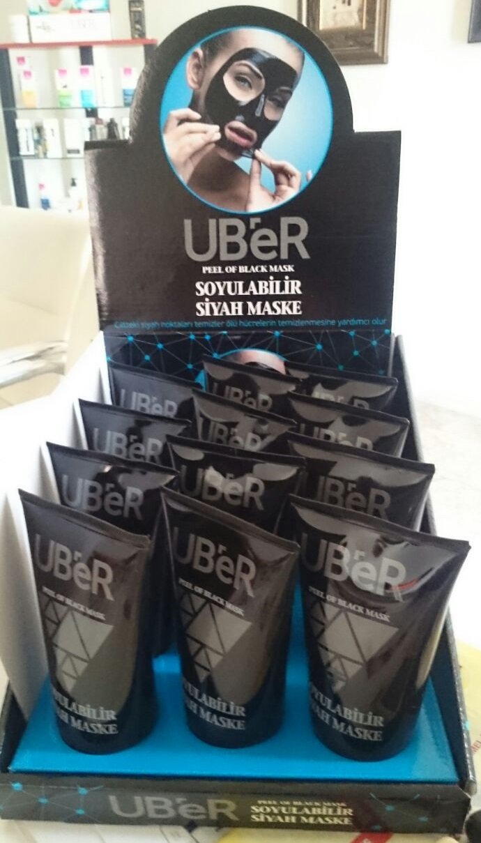 Uber Siyah Maske 150 Ml 12Li Set