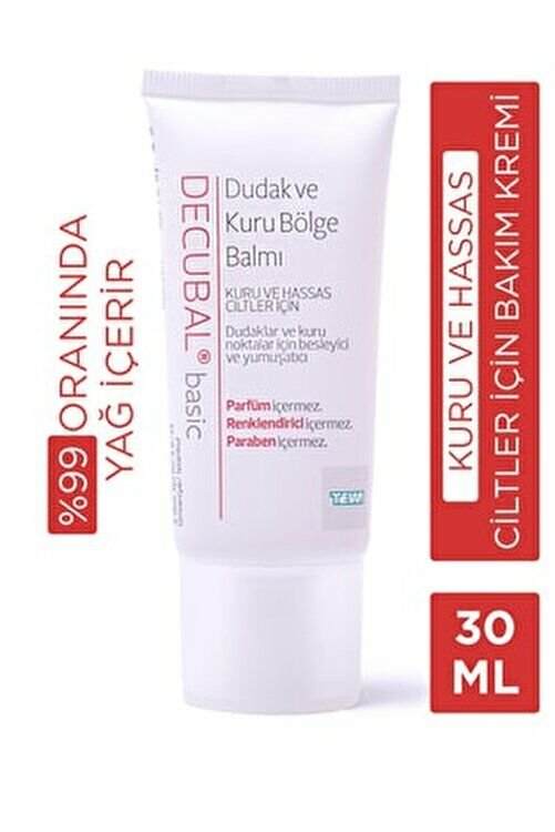 Decubal Dudak Kuru Bölge Balmı 30 ml