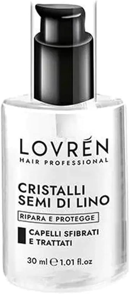 Lovren Sl12 Flaxseed Crystals Onarıcı ve Koruyucu Saç Spreyi 30 ml