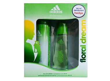 ADIDAS EDT WOMEN 50ML+DEO FLORAL DREAM