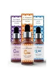 The Natural Ritualist Cilt Bakım Serum Seti 3'lü - Hyaluronic Acid 30 ml + C Vitamini 30 ml + Collagen Serum 30 ml