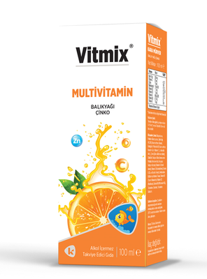 VITMIX BALIK YAGLI VITAMİN SURUP.100 ML