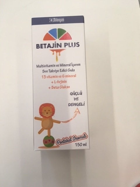 BETAJİN PLUS ŞURUP 150 ML