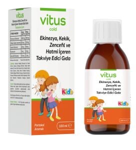 VITUS COLD KIDS PORTAKAL 100 ML