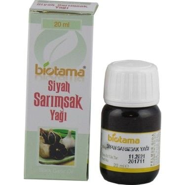 Biotama Siyah Sarımsak Yağı 20 cc