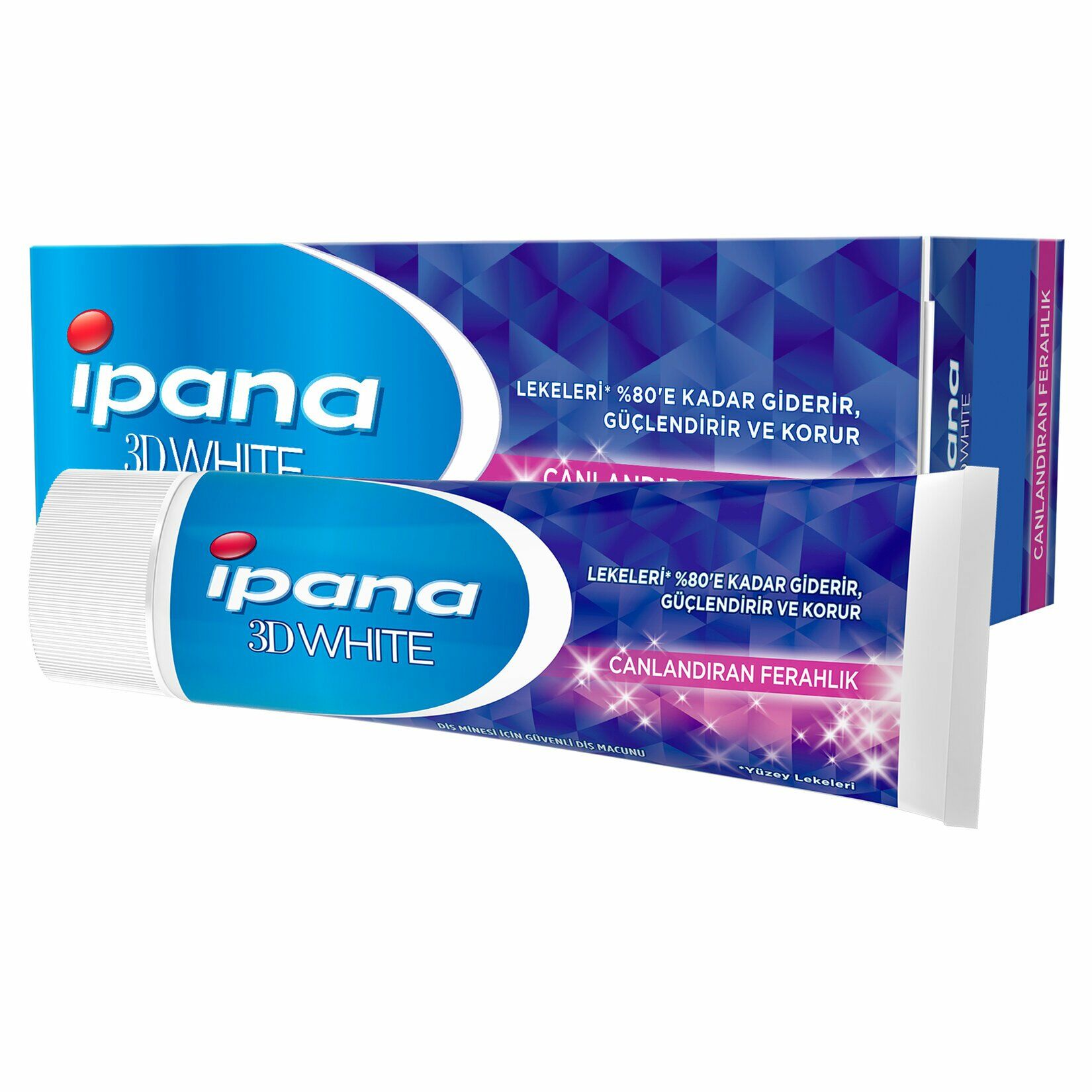 İpana 3D Beyazlık Nane Ferahlığı Diş Macunu 75 ml