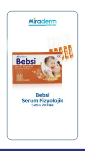 Miraderm Bebsi Serum Fizyolojik 5 ml x 20 Flakon