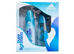 ADIDAS EDT WOMEN 50ML+DEO PURE LIGHTNESS