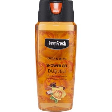 DeepFresh Pratik Kapaklı Duş Jeli Oud & Rose 500 ml