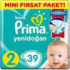 Prima 2 Beden Yenidoğan Bebek Bezi 39'lu
