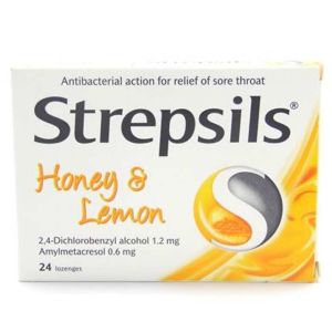 Strepsils Bal & Limon Aromalı 24 Pastil - 3 Adet