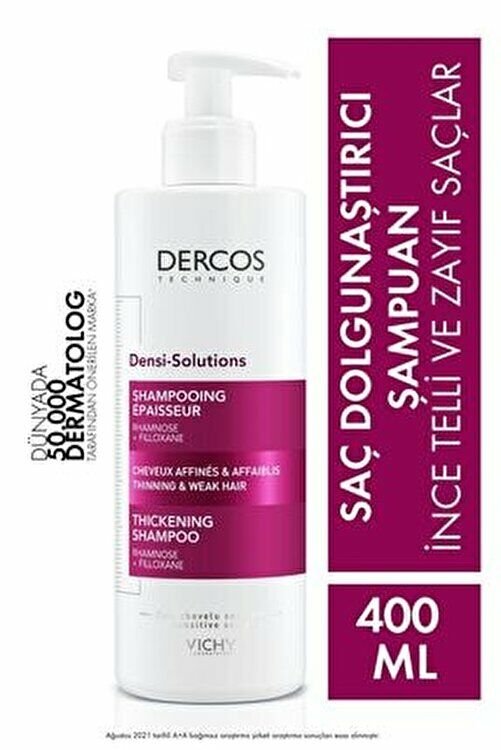 Vichy Densi Solution Şampuan Saç Dolgunlaştırıcı 400 ml