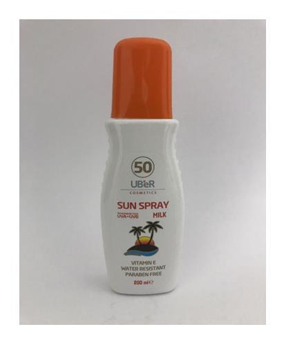 Uber Gunes Sutu Spf 50 200 Ml