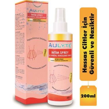 Aulyte İntim Genital Bakım ve Temizleme Spreyi 200 ml