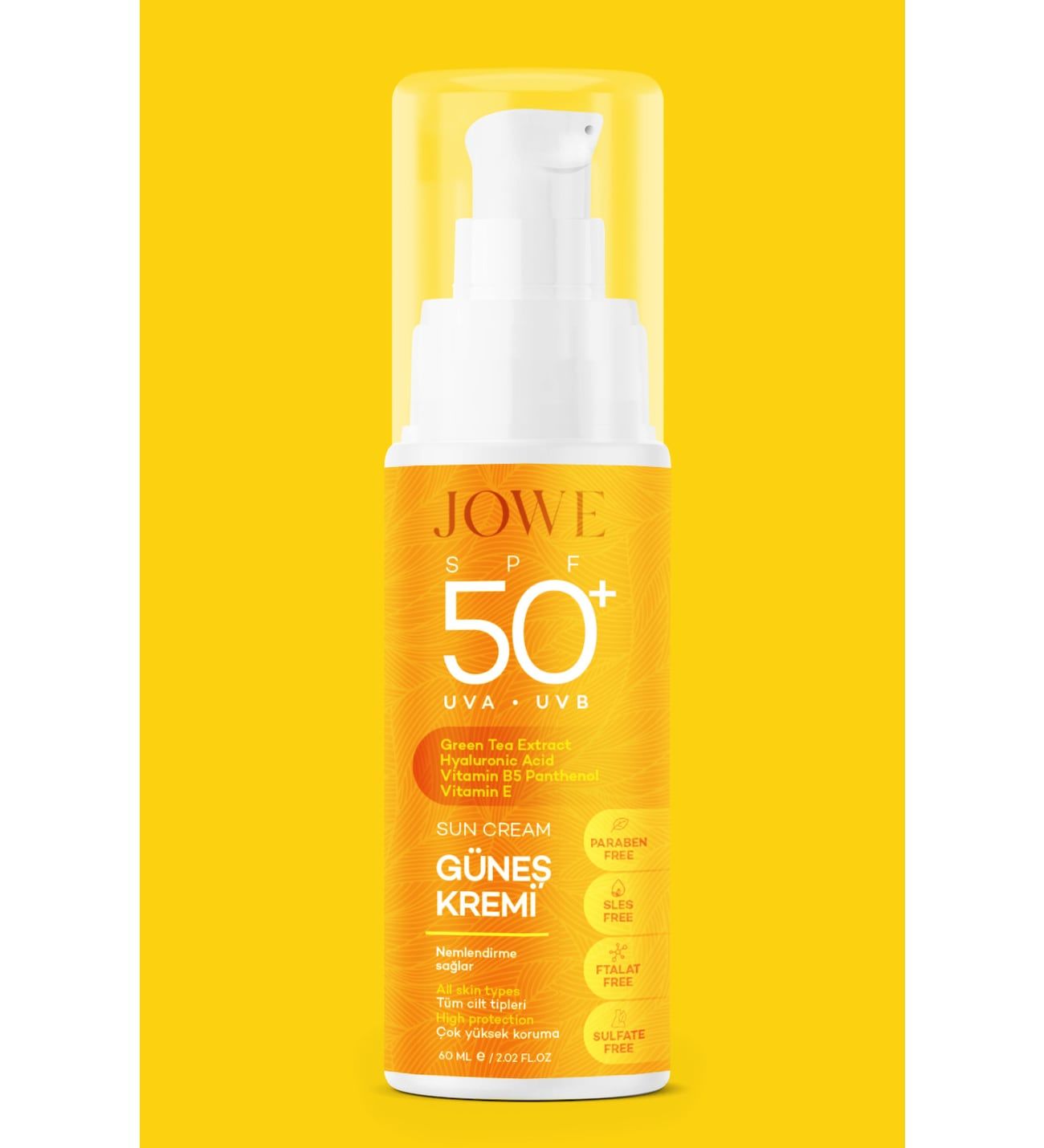 Jowe Güneş Kremi SPF50 60 ml