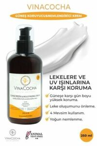 Vinacocha Güneş Koruyucu Nemlendirici Krem 250 ml