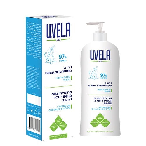 UVELA 2 SI 1 ARADA SAC VE VUCUT BEBEK SAMPUANI 250 ML