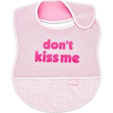 Babyjem Lüks Öpme Beni Mama Önlüğü - Pembe