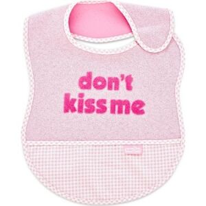 Babyjem Lüks Öpme Beni Mama Önlüğü - Pembe