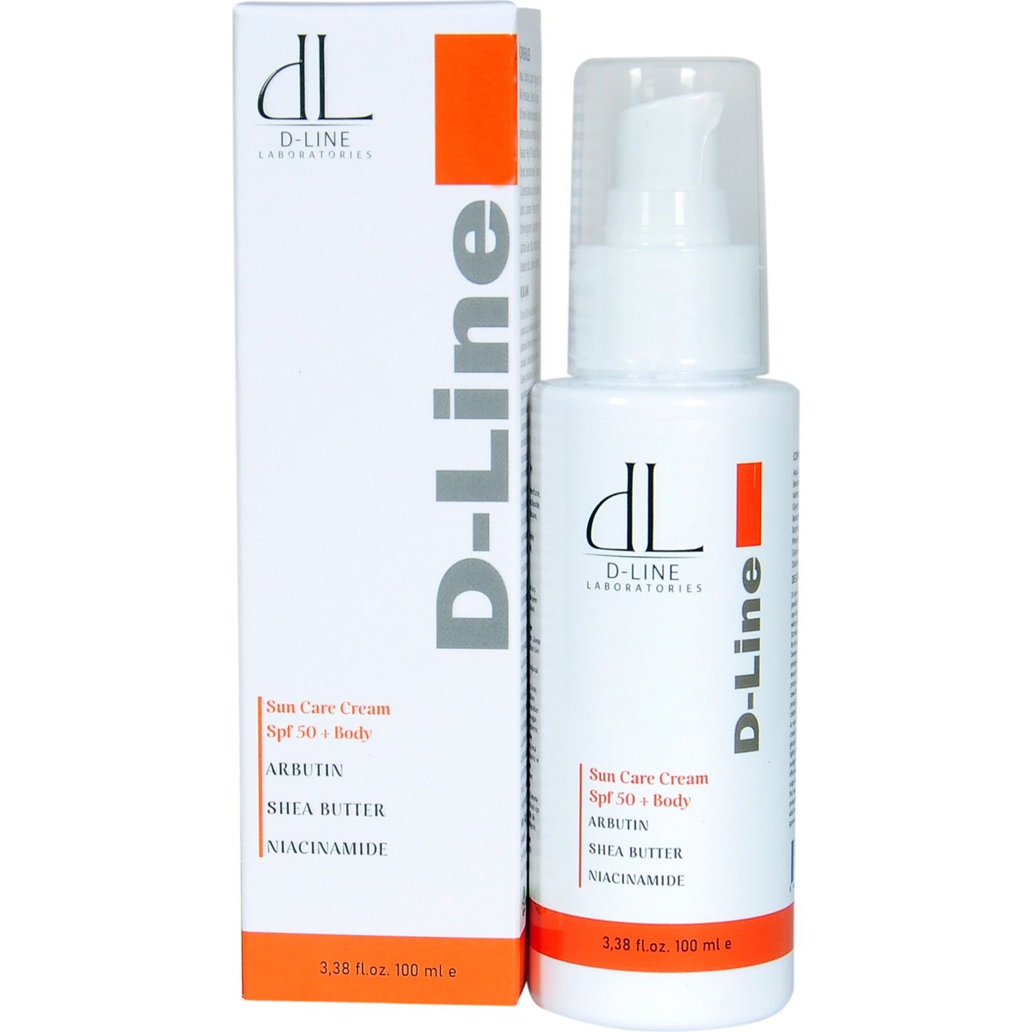D-Line Sun Care Cream Body SPF50 100 ml