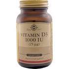 Solgar Vitamin D3 1000 IU 100 Tablet