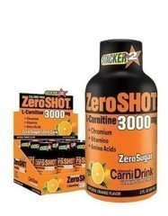 Stacker 2 Zero Shot 60 ML 3000Mg L-Carnitine 12 Ampul