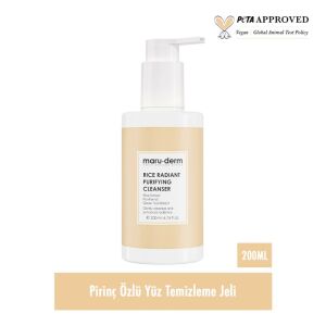 Maruderm Pirinç Özlü Aydınlatıcı Yüz Temizleme Jeli 200 ml