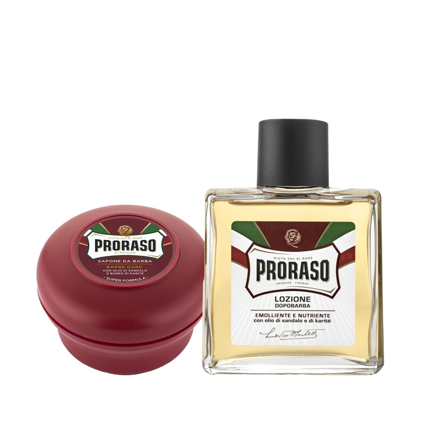 Proraso Sandal Ağacı Özlü Tıraş Sabunu 150 ml +Tıraş Sonrası Losyon 100 ml