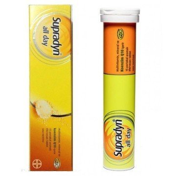 (KUTU HASARLI) Supradyn All Day Q10 15 Efervesan Tablet