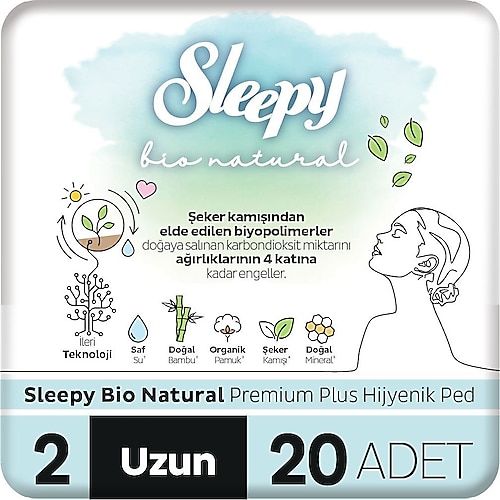 Sleepy Bio Natural Ped Uzun 7'li