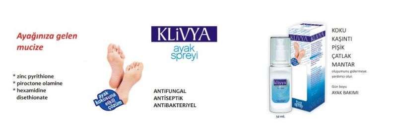 KLIVYA AYAK SPREYI 50 ML