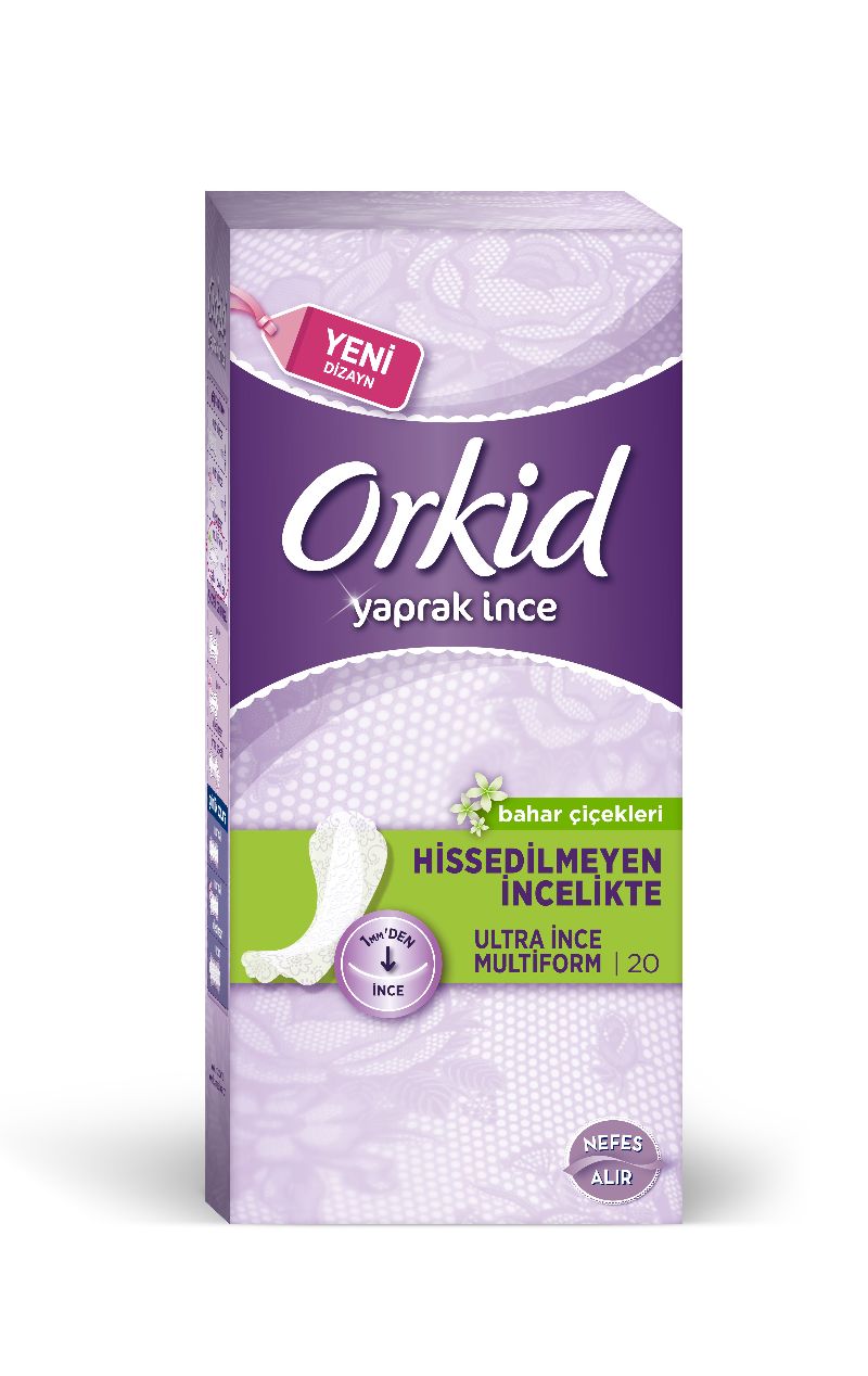 Orkid Gün.Ped Yap.Ultra İnce 20Li Bah.Çiç.