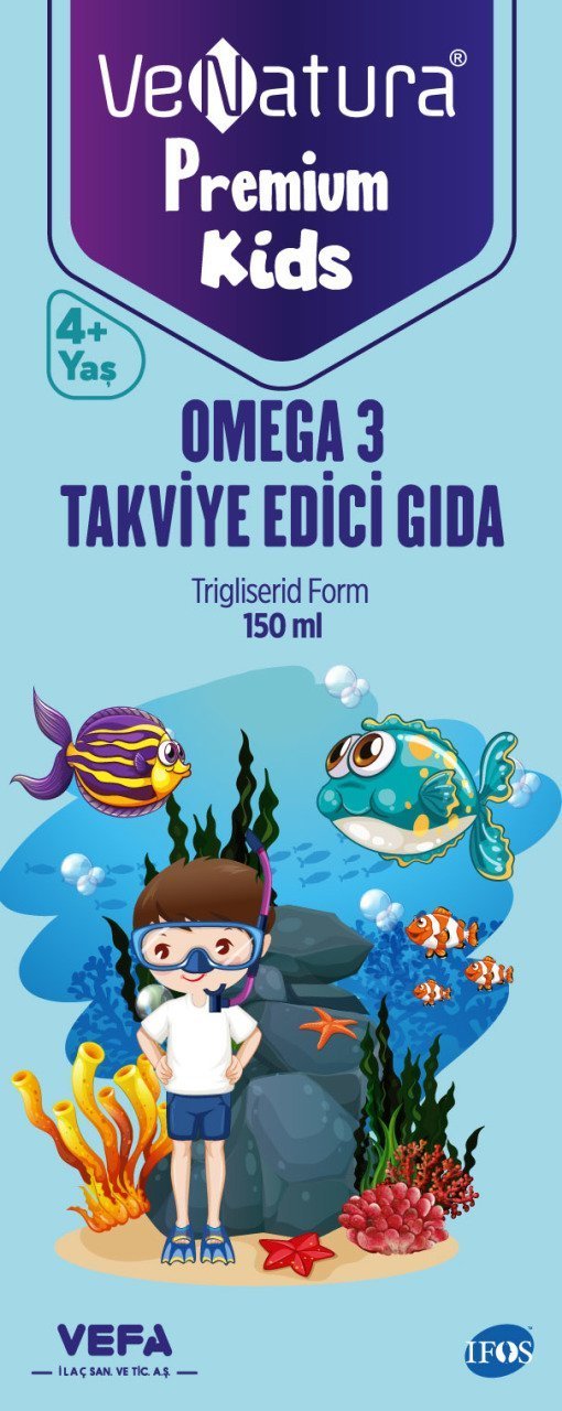 Venatura Premium Kids Omega 3 Şurup 150 ML